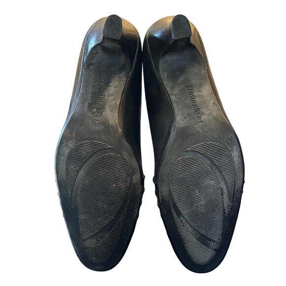 Women's Naturalizer Allie Black Leather Pumps 805N41 Size 8.5 M, EUC - Picture 5 of 5